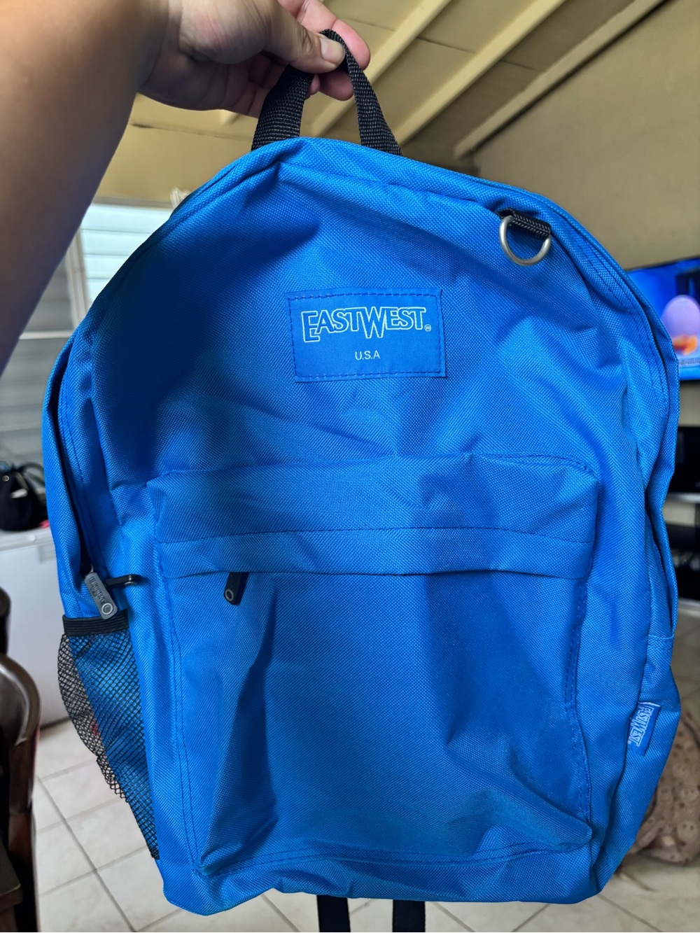 Blue Men's Backpack - Classic Daypack
